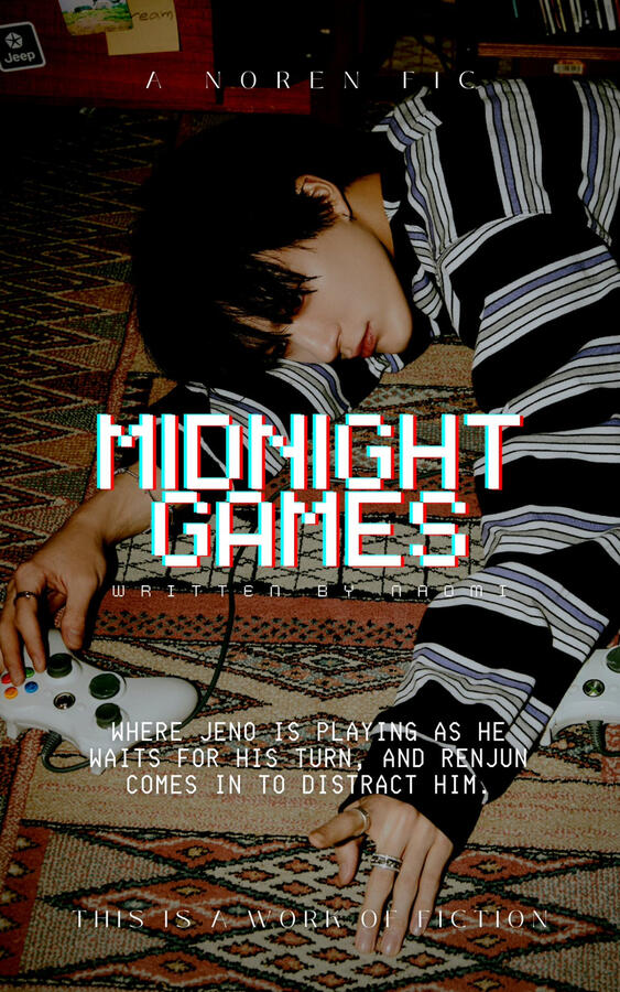 🔞Jeno plays while he waits for his turn, but Renjun is there to distract him. Set in canon relay cam.