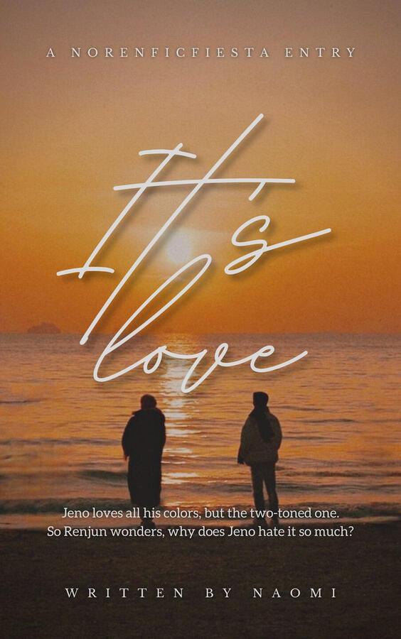 Jeno loves all his hair colors, all but the two-toned one. So Renjun wonders, why does Jeno hate it so much?